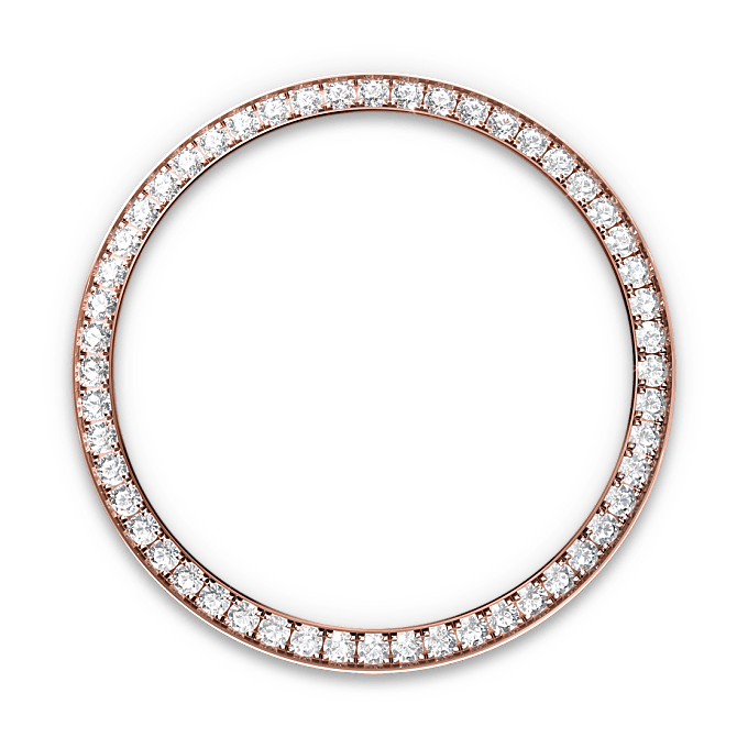 rolex Datejust em Rolesor Everose – combinação de aço Oystersteel e ouro Everose, m126281rbr-0016 - Pedrart