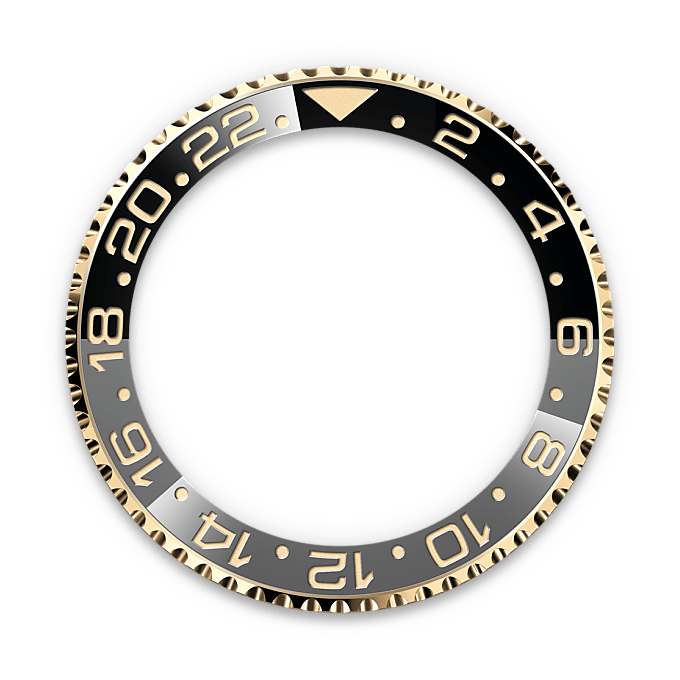 rolex GMT-Master II em Rolesor amarelo – combinação de aço Oystersteel e ouro amarelo, m126713grnr-0001 - Pedrart