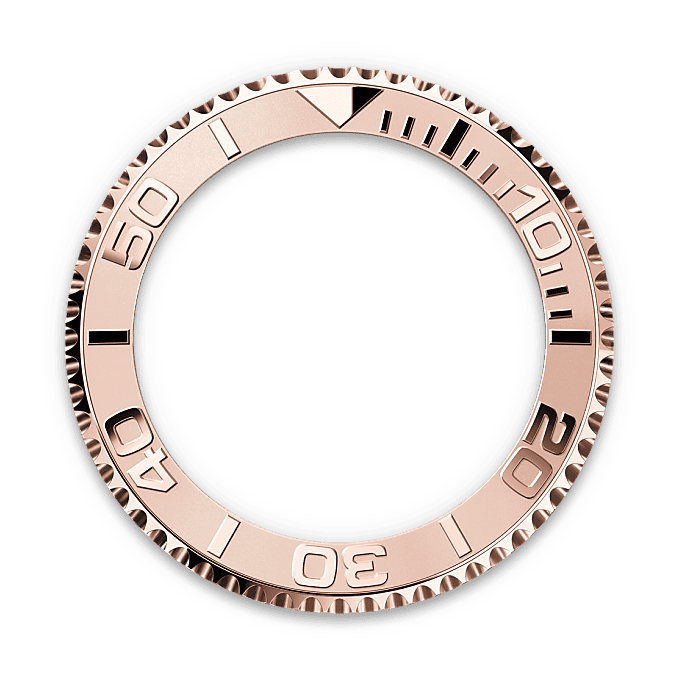 rolex Yacht-Master em Rolesor Everose – combinação de aço Oystersteel e ouro Everose, m268621-0003 - Pedrart