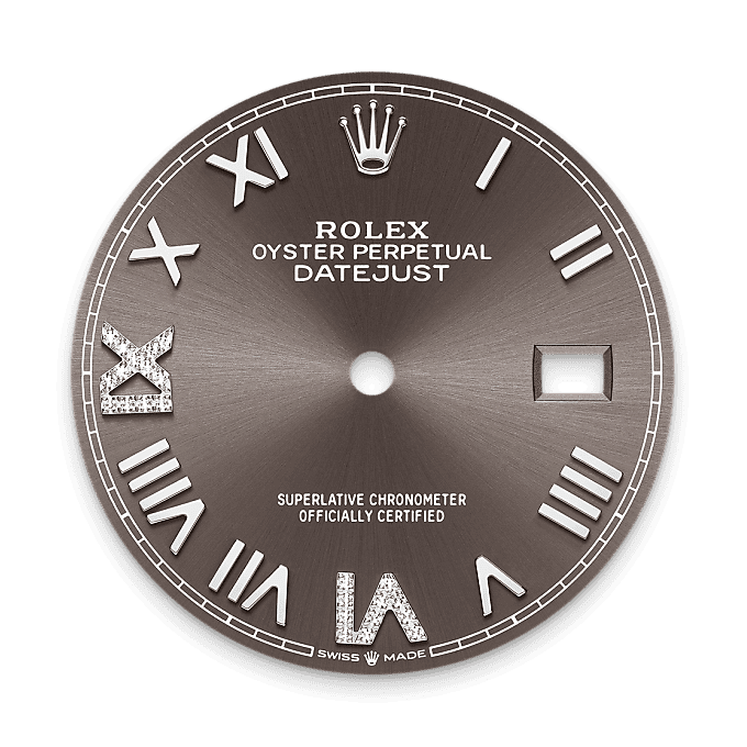 rolex Datejust em Rolesor branco – combinação de aço Oystersteel e ouro branco, m126234-0071 - Pedrart