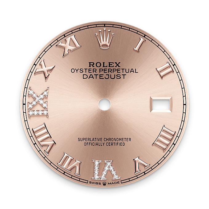 rolex Datejust em Rolesor Everose – combinação de aço Oystersteel e ouro Everose, m126281rbr-0016 - Pedrart