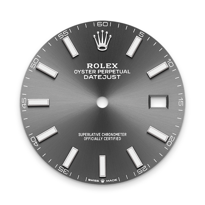 rolex Datejust em Rolesor branco – combinação de aço Oystersteel e ouro branco, m126334-0014 - Pedrart