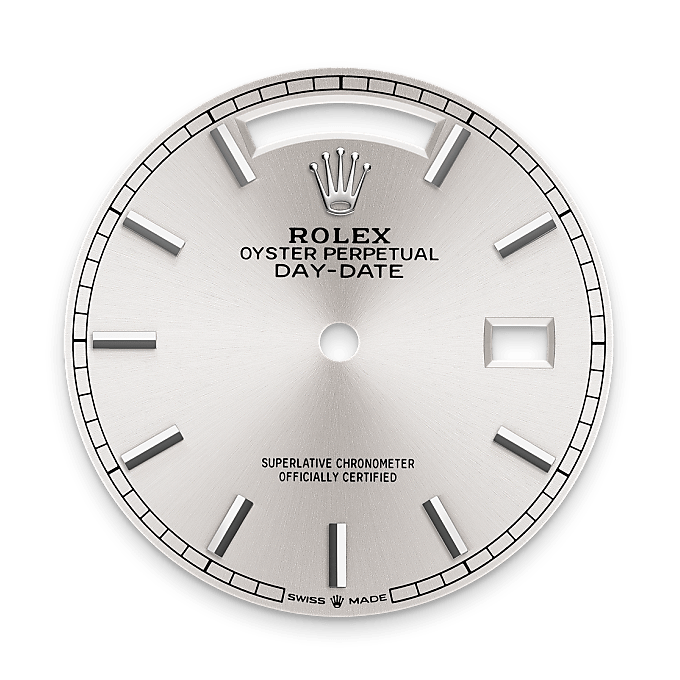 rolex Day-Date em ouro branco 18 quilates, m128239-0005 - Pedrart