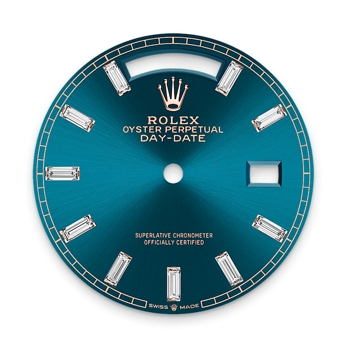 rolex Day-Date em Ouro Everose 18 quilates, m128395tbr-0032 - Pedrart