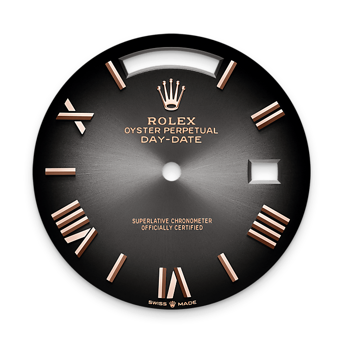 rolex Day-Date em Ouro Everose 18 quilates, m228235-0055 - Pedrart