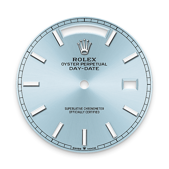 rolex Day-Date em Platina, m228236-0018 - Pedrart