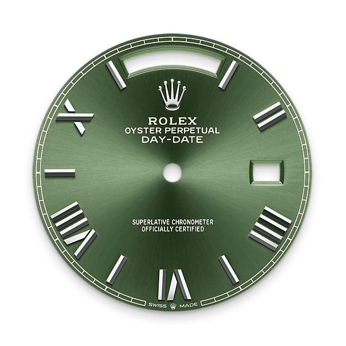 rolex Day-Date em ouro branco 18 quilates, m228239-0033 - Pedrart