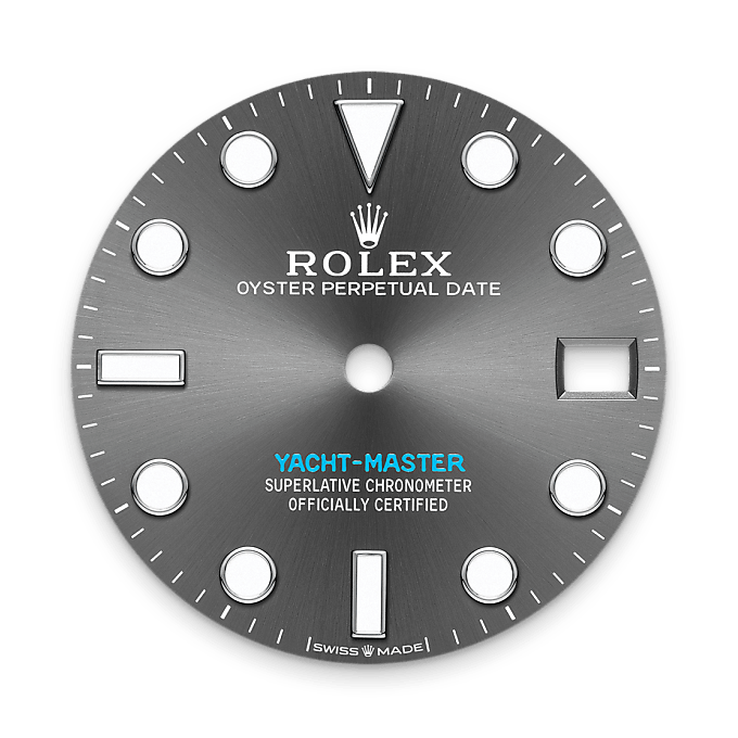 rolex Yacht-Master em Rolesium – combinação de aço Oystersteel e platina, m268622-0002 - Pedrart