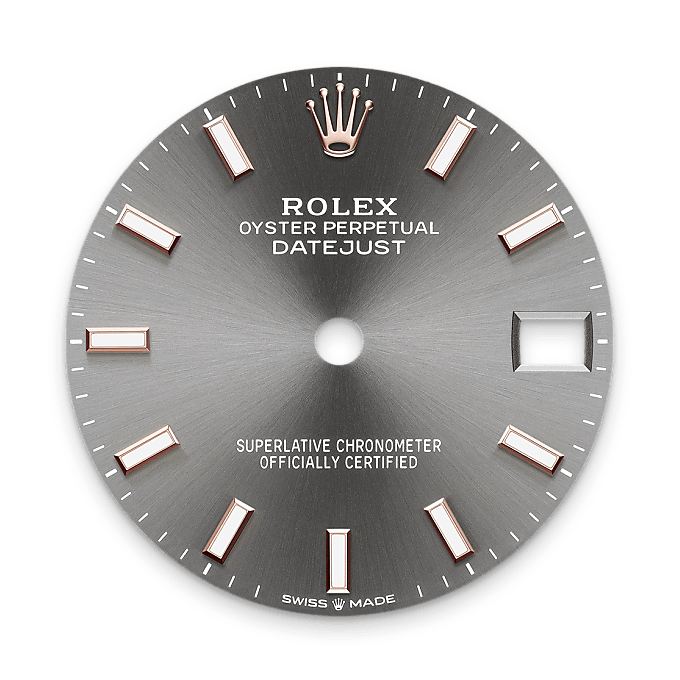 rolex Datejust em Rolesor Everose – combinação de aço Oystersteel e ouro Everose, m278241-0018 - Pedrart