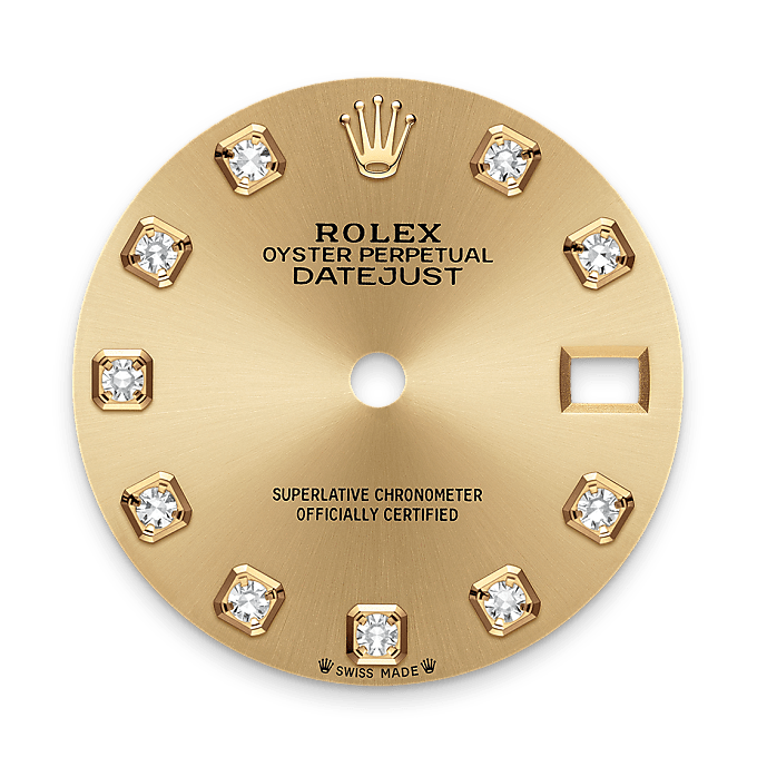 rolex Lady-Datejust em Rolesor amarelo – combinação de aço Oystersteel e ouro amarelo, m279173-0012 - Pedrart