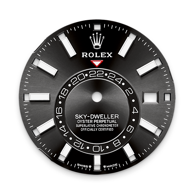 rolex Sky-Dweller em ouro branco 18 quilates, m336239-0002 - Pedrart