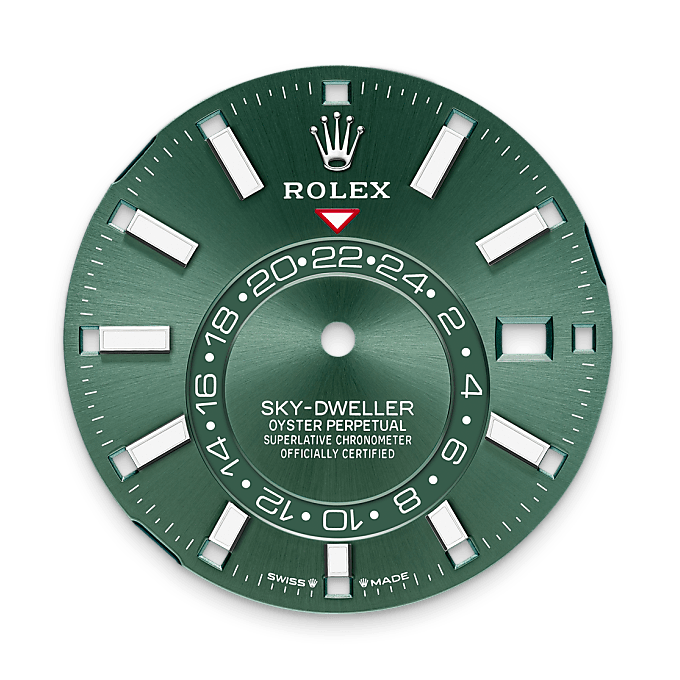 rolex Sky-Dweller em Rolesor branco – combinação de aço Oystersteel e ouro branco, m336934-0001 - Pedrart