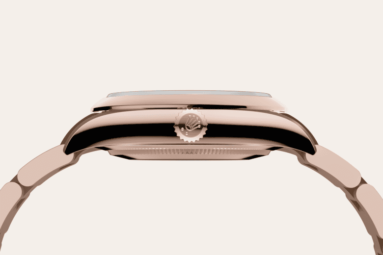 rolex Oyster Perpetual em Ouro Everose 18 quilates, m124205-0002 - Pedrart