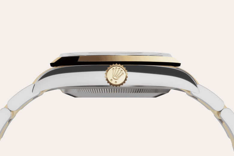 rolex Explorer em Rolesor amarelo – combinação de aço Oystersteel e ouro amarelo, m124273-0001 - Pedrart