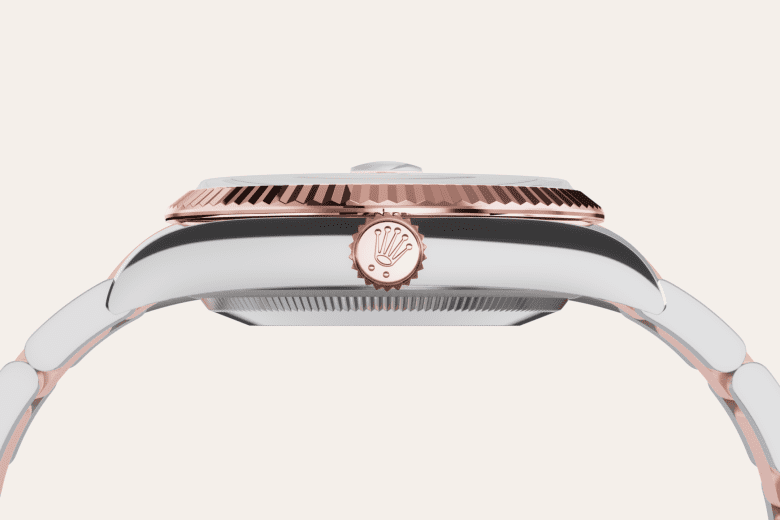 rolex Datejust em Rolesor Everose – combinação de aço Oystersteel e ouro Everose, m126231-0020 - Pedrart