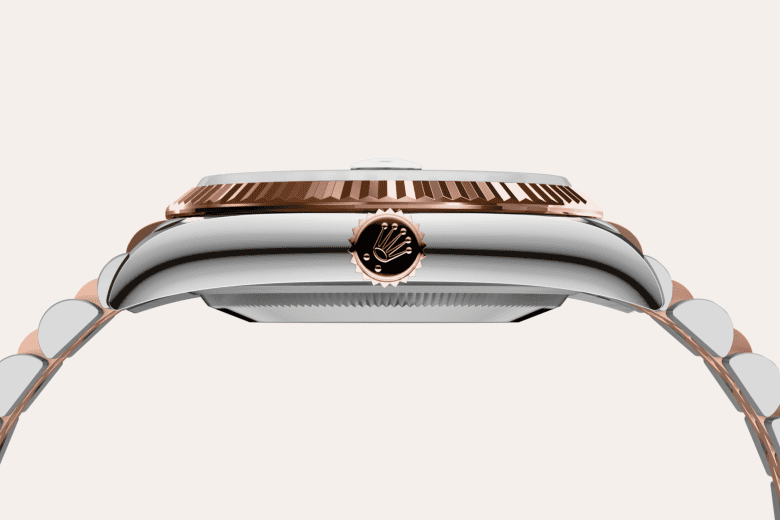 rolex Datejust em Rolesor Everose – combinação de aço Oystersteel e ouro Everose, m126231-0053 - Pedrart