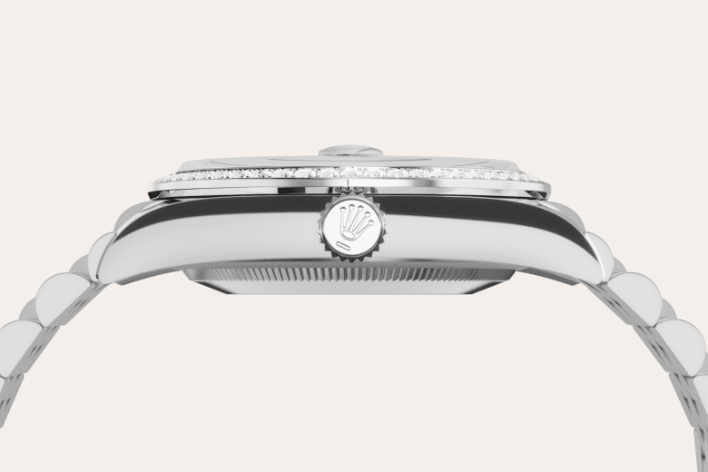 rolex Datejust em Rolesor branco – combinação de aço Oystersteel e ouro branco, m126284rbr-0011 - Pedrart