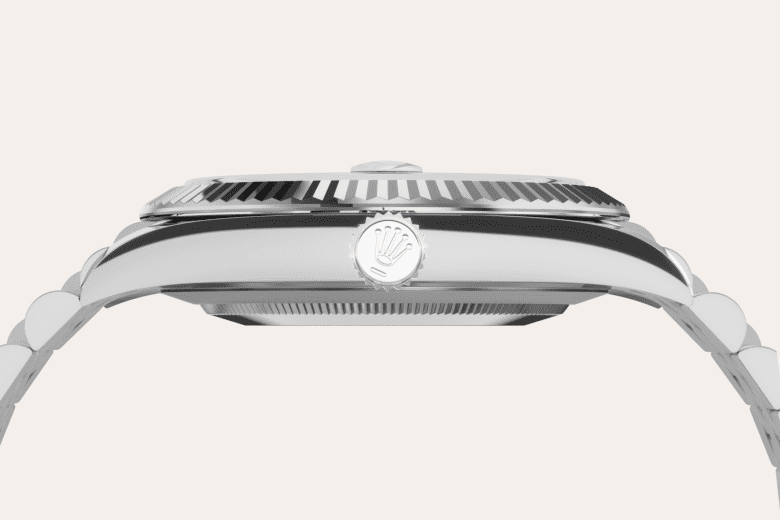 rolex Datejust em Rolesor branco – combinação de aço Oystersteel e ouro branco, m126334-0002 - Pedrart