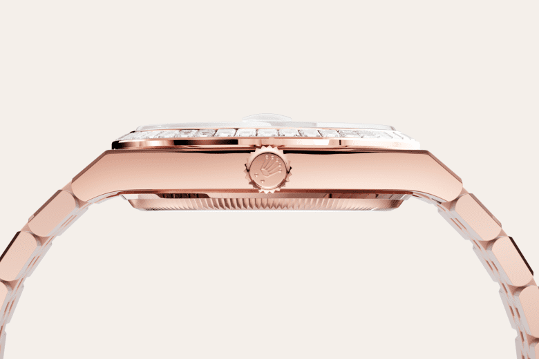 rolex Land-Dweller em Ouro Everose 18 quilates, m127285tbr-0002 - Pedrart