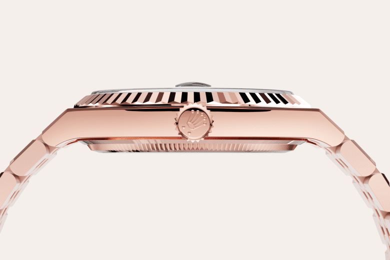 rolex Land-Dweller em Ouro Everose 18 quilates, m127335-0001 - Pedrart