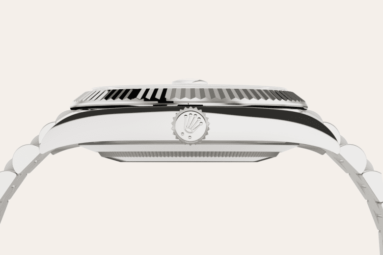 rolex Day-Date em ouro branco 18 quilates, m228239-0033 - Pedrart