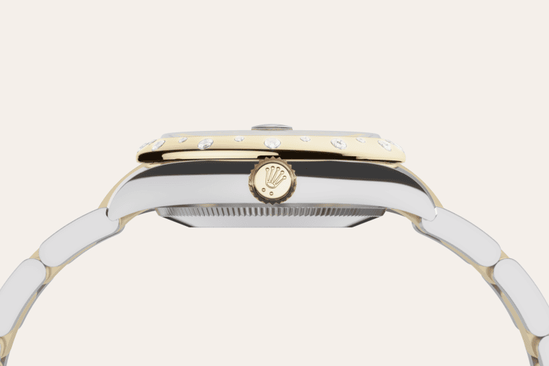 rolex Datejust em Rolesor amarelo – combinação de aço Oystersteel e ouro amarelo, m278343rbr-0015 - Pedrart