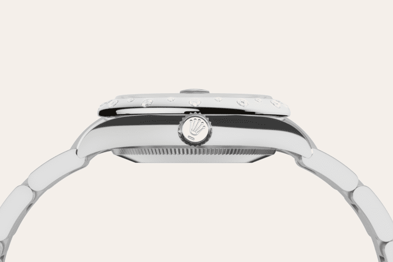 rolex Datejust em Rolesor branco – combinação de aço Oystersteel e ouro branco, m278344rbr-0021 - Pedrart