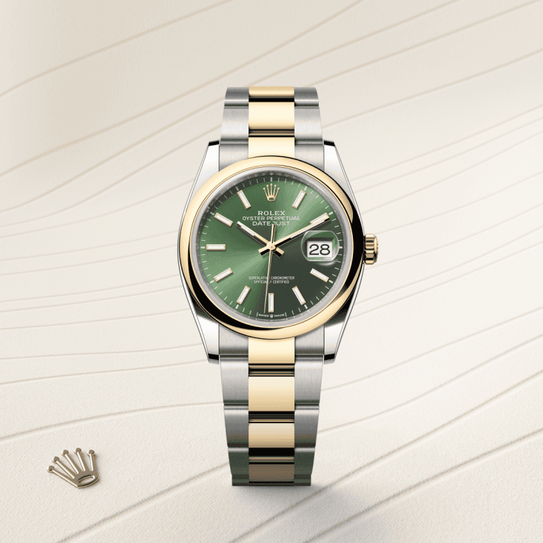 rolex Datejust em Rolesor amarelo – combinação de aço Oystersteel e ouro amarelo, m126203-0058 - Pedrart