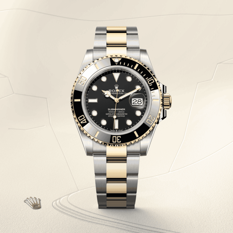 rolex Submariner em Rolesor amarelo – combinação de aço Oystersteel e ouro amarelo, m126613ln-0002 - Pedrart