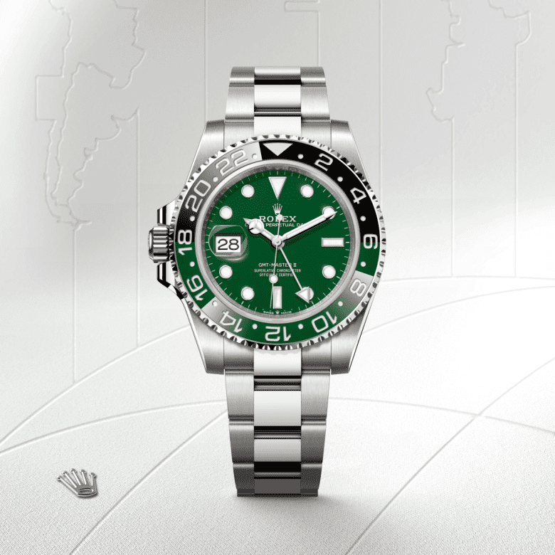 rolex GMT-Master II em ouro branco 18 quilates, m126729vtnr-0001 - Pedrart