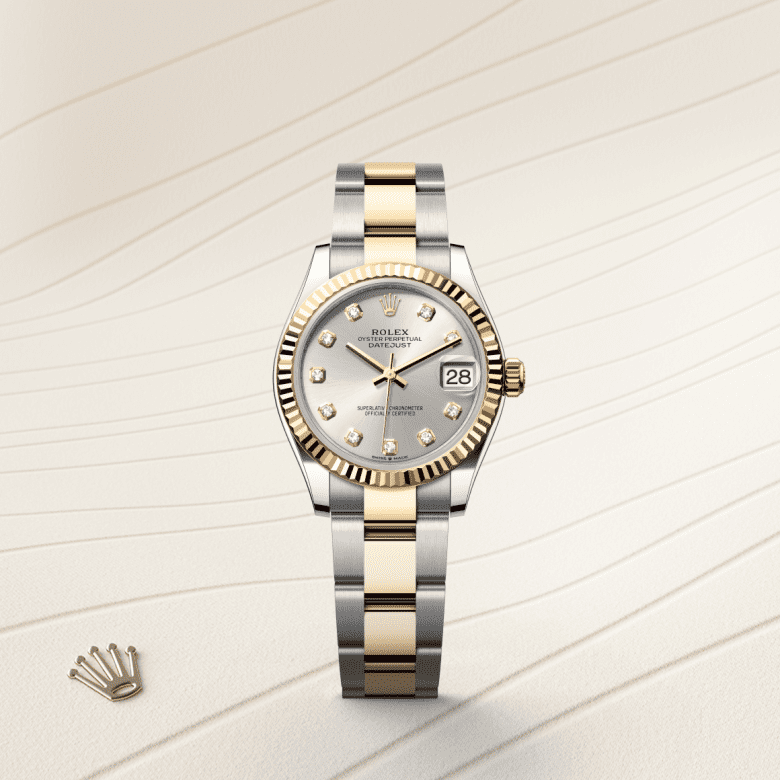 rolex Datejust em Rolesor amarelo – combinação de aço Oystersteel e ouro amarelo, m278273-0019 - Pedrart