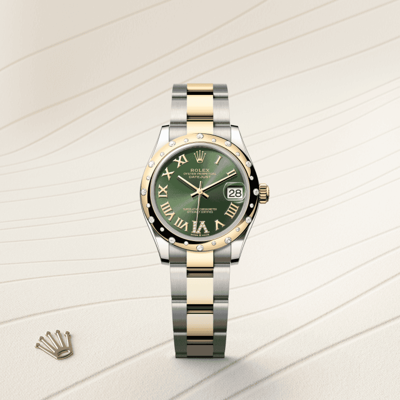 rolex Datejust em Rolesor amarelo – combinação de aço Oystersteel e ouro amarelo, m278343rbr-0015 - Pedrart