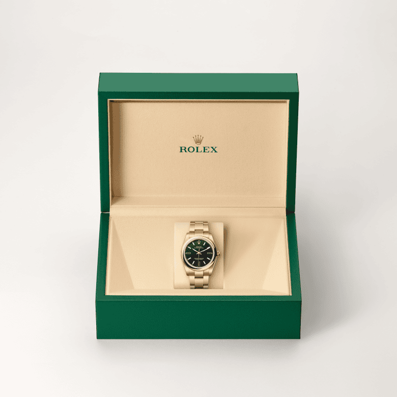 rolex Oyster Perpetual em Ouro amarelo 18 quilates, m124208-0001 - Pedrart