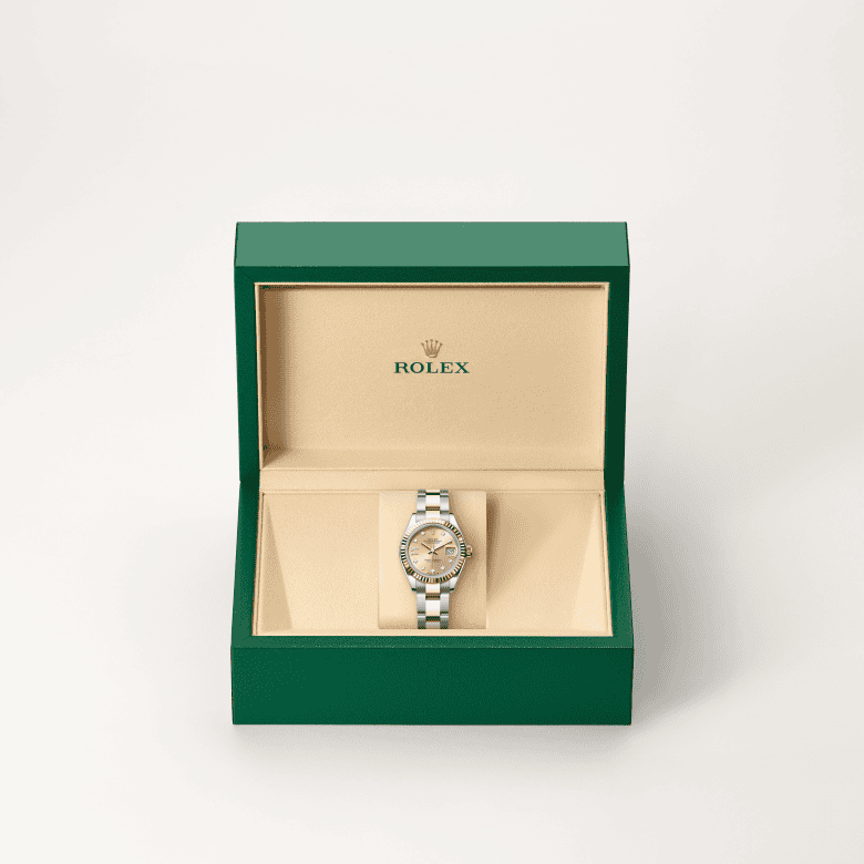 rolex Lady-Datejust em Rolesor Everose – combinação de aço Oystersteel e ouro Everose, m279171-0028 - Pedrart