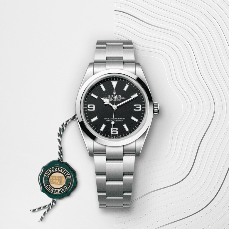 rolex Explorer em Aço Oystersteel, m124270-0001 - Pedrart