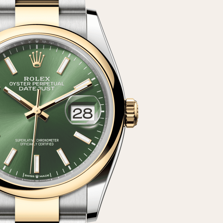 rolex Datejust em Rolesor amarelo – combinação de aço Oystersteel e ouro amarelo, m126203-0058 - Pedrart