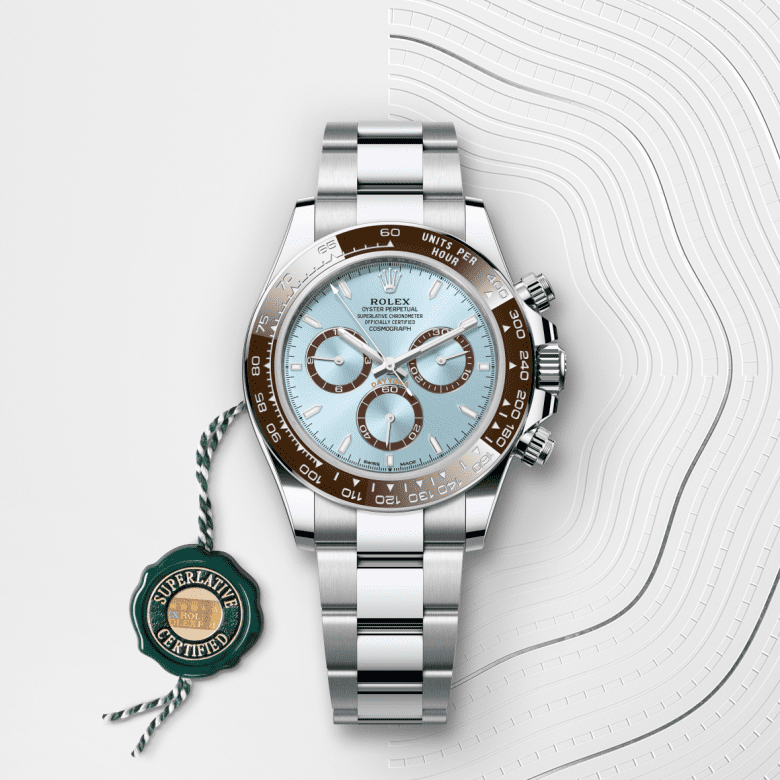 rolex Cosmograph Daytona em Platina, m126506-0001 - Pedrart