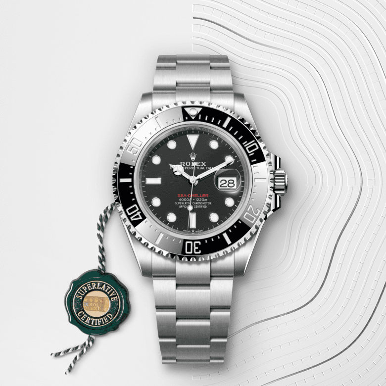rolex Sea-Dweller em Aço Oystersteel, m126600-0002 - Pedrart