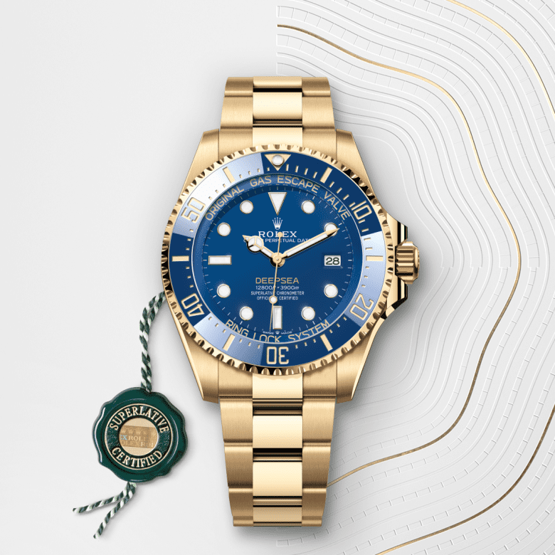 rolex Deepsea em Ouro amarelo 18 quilates, m136668lb-0001 - Pedrart