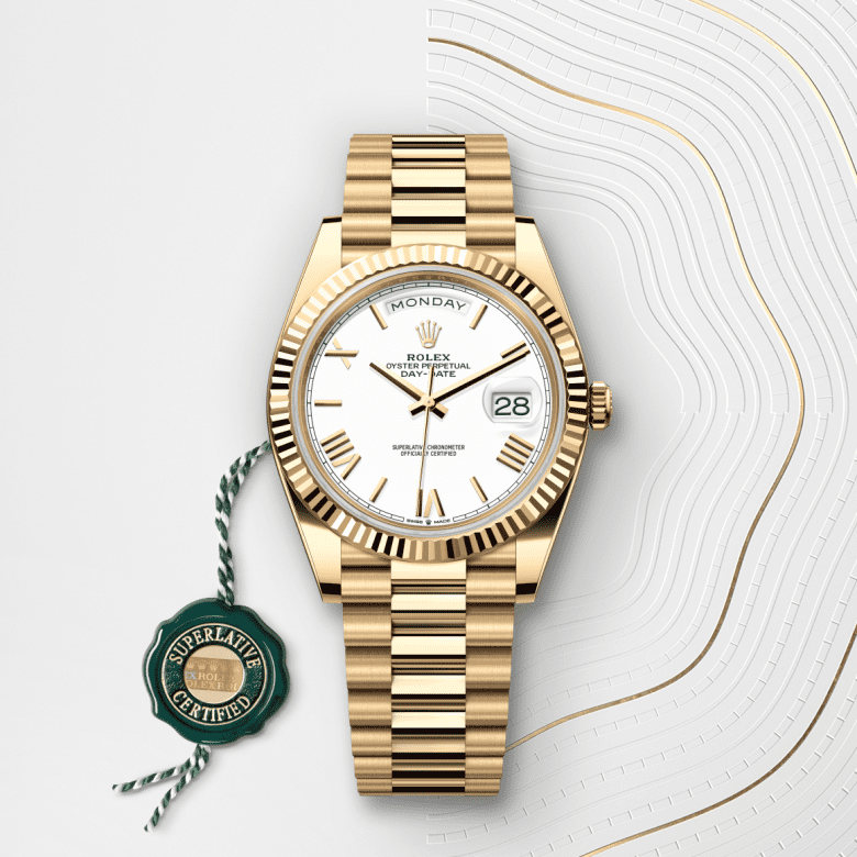 rolex Day-Date em Ouro amarelo 18 quilates, m228238-0042 - Pedrart