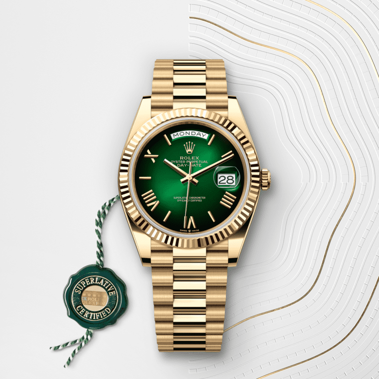 rolex Day-Date em Ouro amarelo 18 quilates, m228238-0069 - Pedrart
