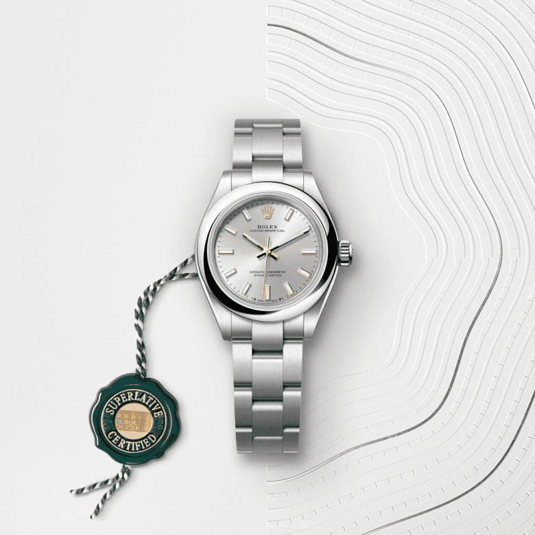 rolex Oyster Perpetual em Aço Oystersteel, m276200-0001 - Pedrart