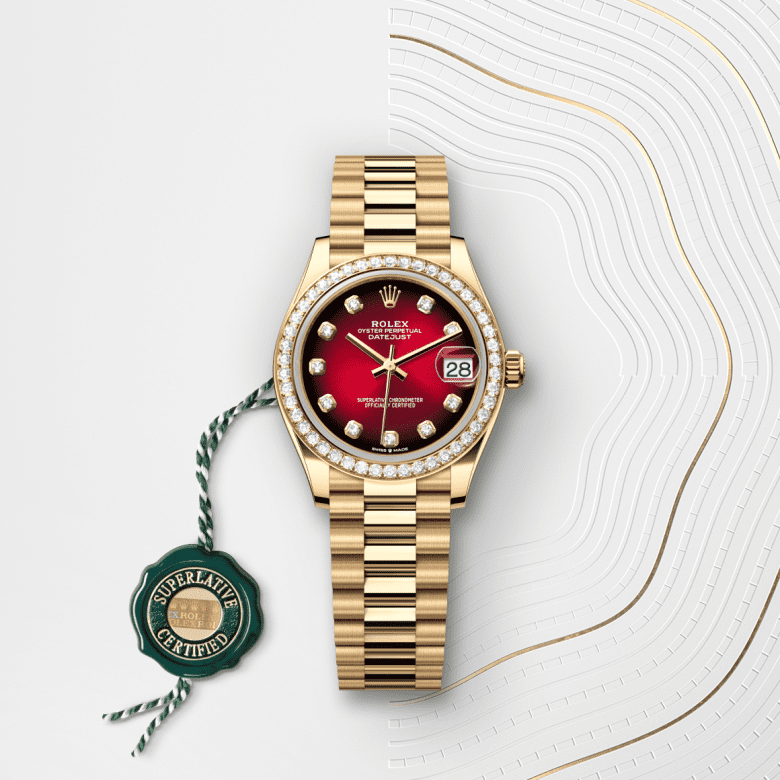 rolex Datejust em Ouro amarelo 18 quilates, m278288rbr-0041 - Pedrart