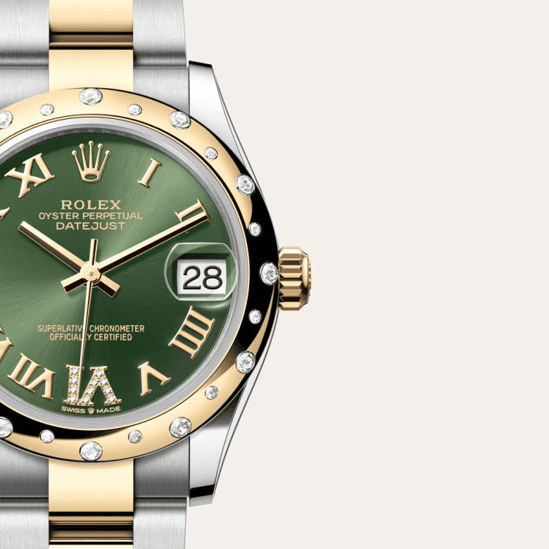 rolex Datejust em Rolesor amarelo – combinação de aço Oystersteel e ouro amarelo, m278343rbr-0015 - Pedrart