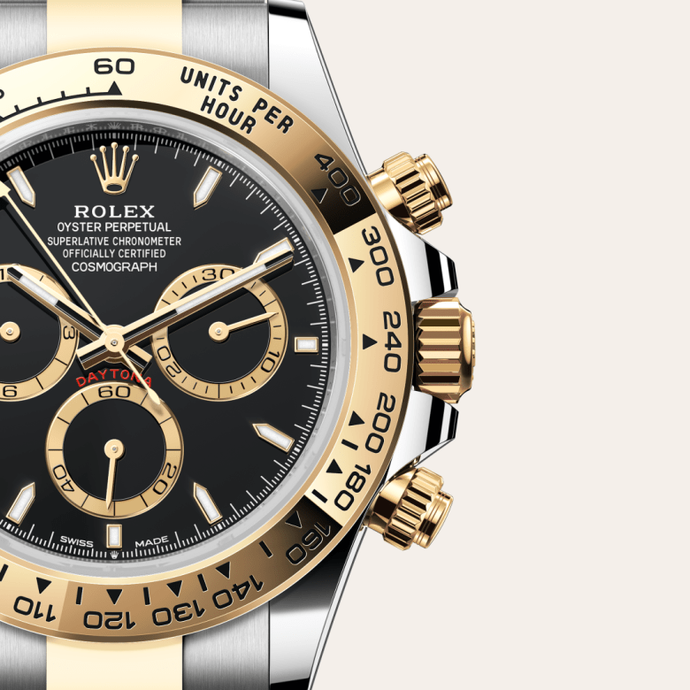 rolex Cosmograph Daytona em Rolesor amarelo – combinação de aço Oystersteel e ouro amarelo, m126503-0003 - Pedrart