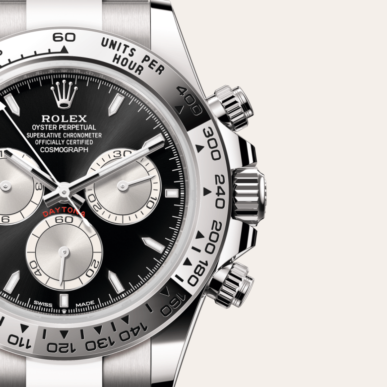 rolex Cosmograph Daytona em ouro branco 18 quilates, m126509-0001 - Pedrart