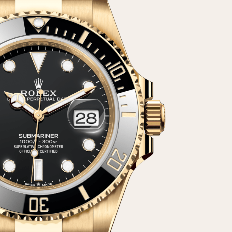 rolex Submariner em Ouro amarelo 18 quilates, m126618ln-0002 - Pedrart