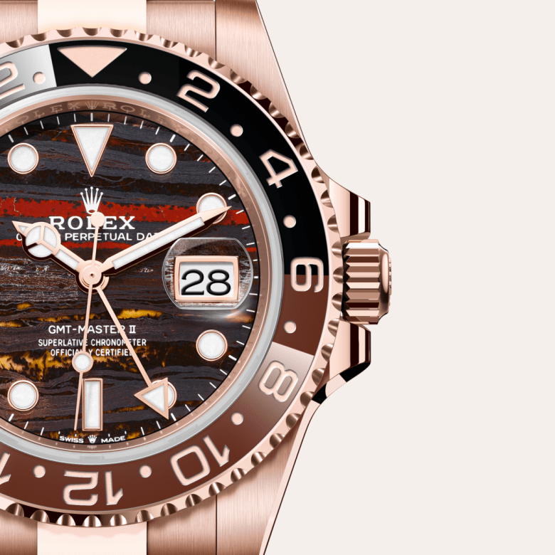 rolex GMT-Master II em Ouro Everose 18 quilates, m126715chnr-0002 - Pedrart