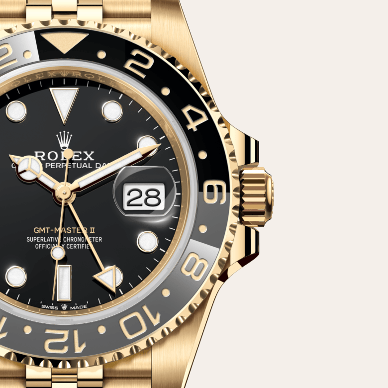 rolex GMT-Master II em Ouro amarelo 18 quilates, m126718grnr-0001 - Pedrart