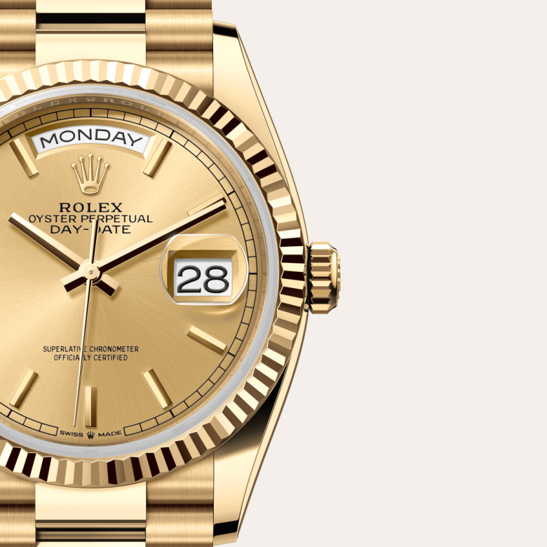 rolex Day-Date em Ouro amarelo 18 quilates, m128238-0045 - Pedrart